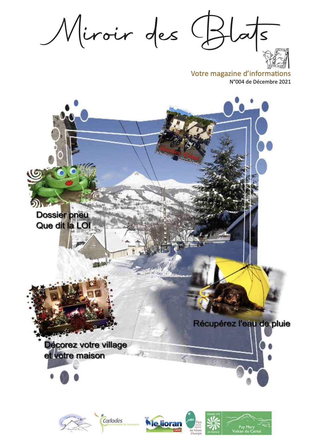 Miroir des Blats, commune de Saint-Jacques-des-Blats, décembre 2021