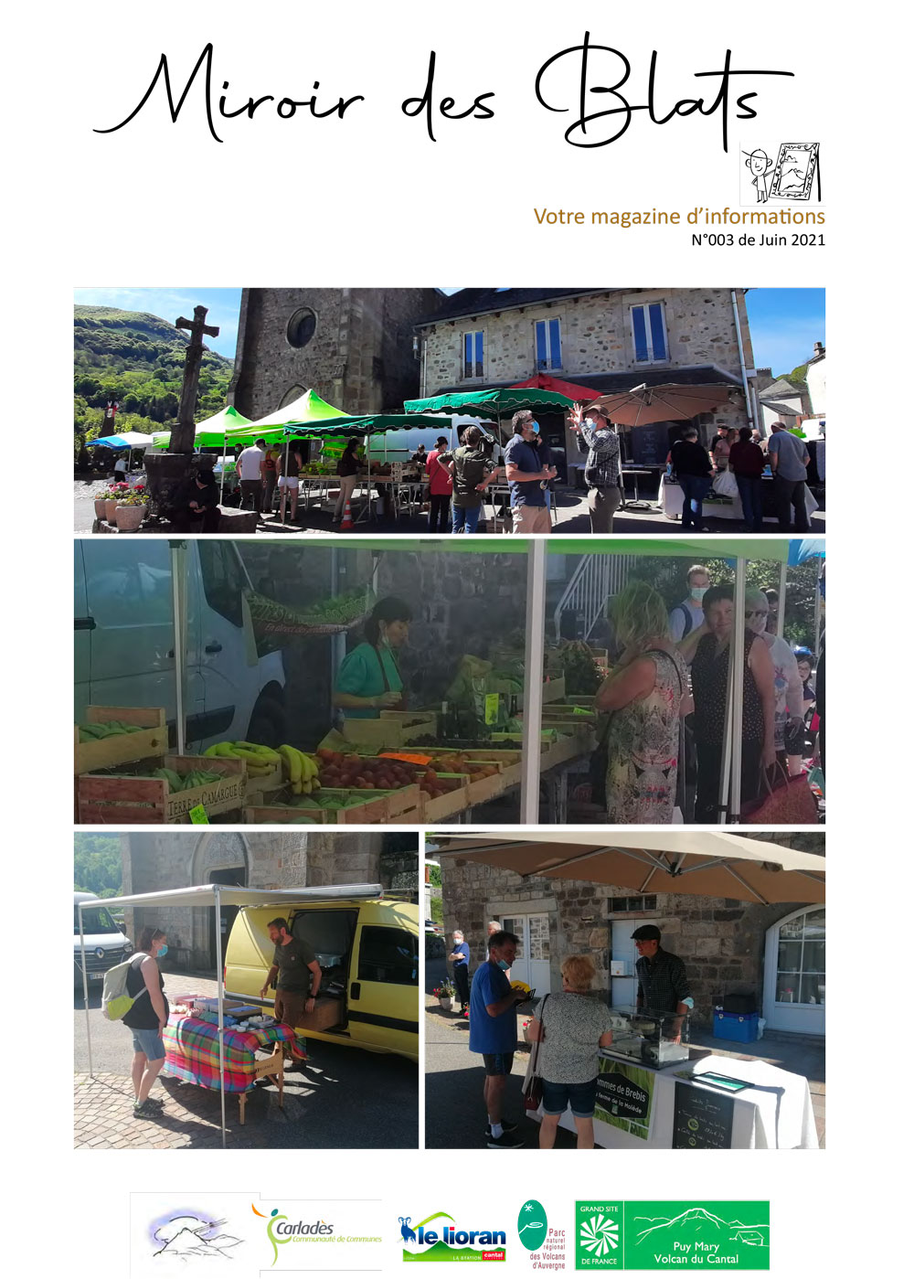 Miroir des Blats, commune de Saint-Jacques-des-Blats, juin 2021