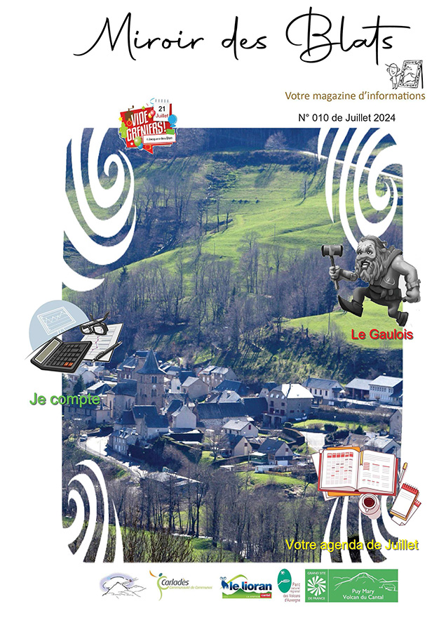 Miroir des Blats, commune de Saint-Jacques-des-Blats, juillet 2024