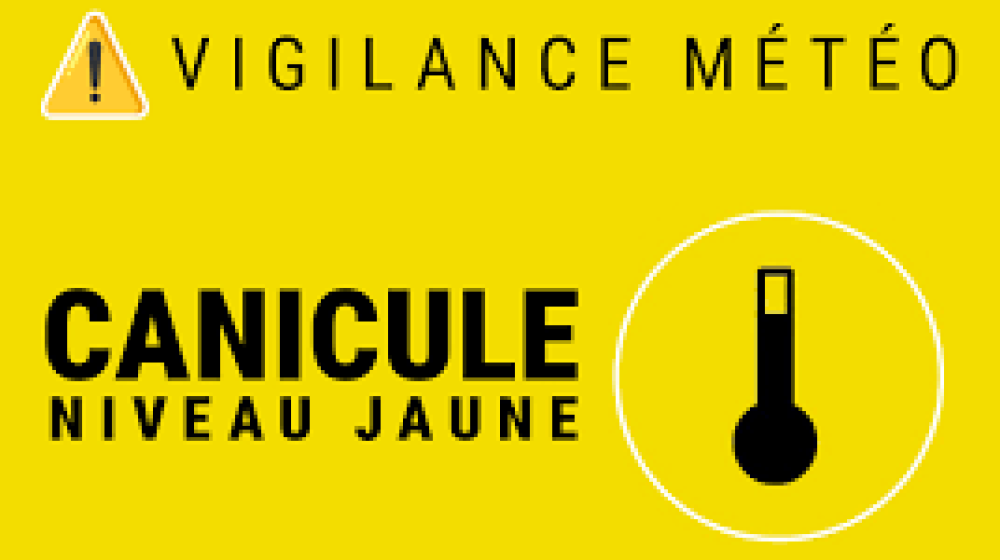 CANICULE VIGILANCE JAUNE